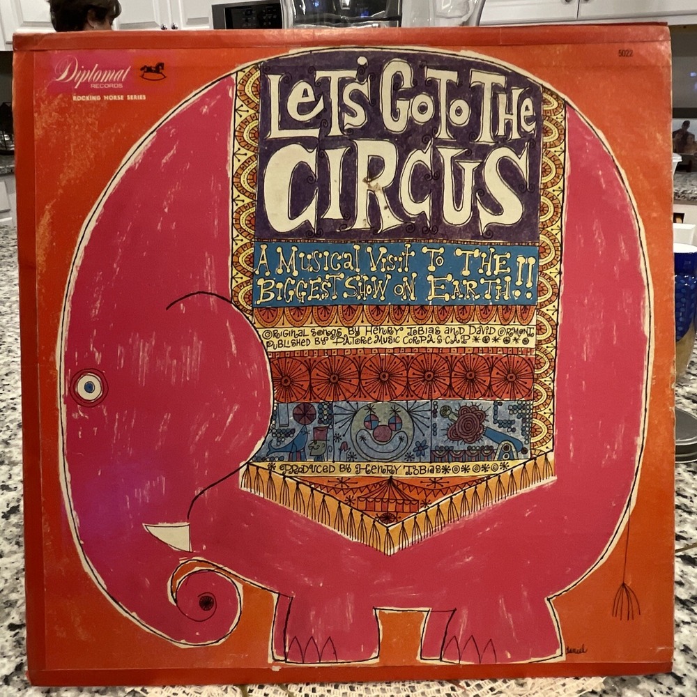 "Let's Go to the Circus" Diplomat Records 5022‎ Various Artists Vinyl LP